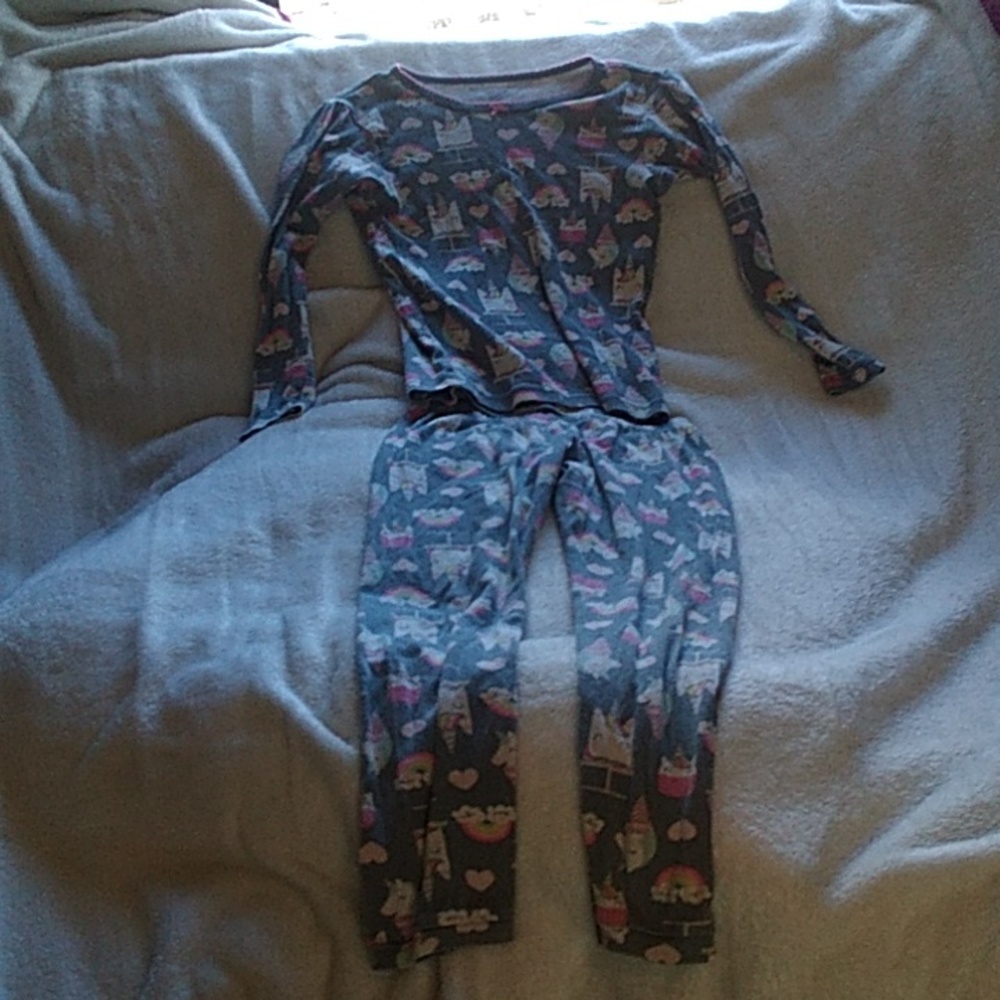 Girls Pajama Set Size 5T